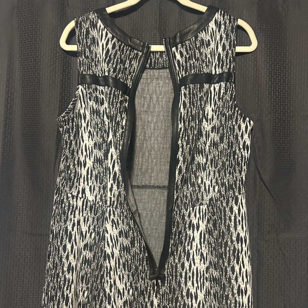 Lane Bryant Leopard Print A-Line Dress Women’s Plus Size 16 (1X) - Picture 7 of 9